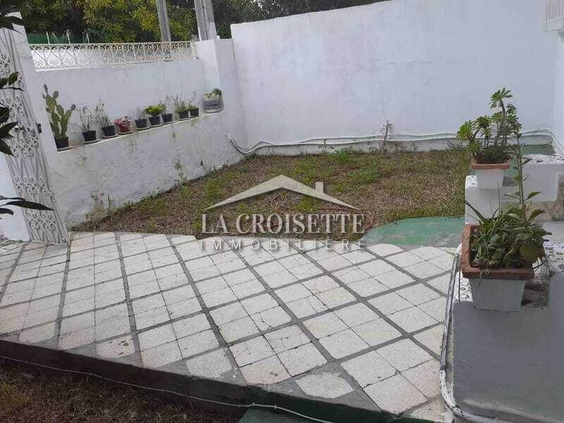 UN rez-de-chaussée S+2 au coeur de  Marsa Plage 